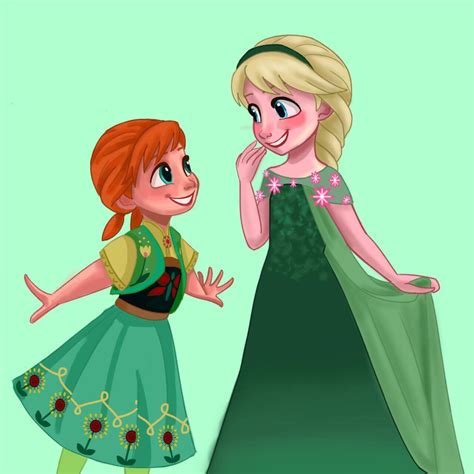 elsa and little anna